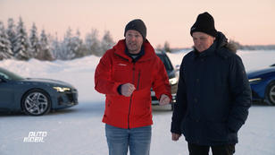 Der Elektro-Mercedes gewinnt den Schneetest Der Elektro-Mercedes gewinnt den Schneetest