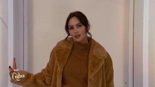 Kim läuft in glamourösem Outfit über den Laufsteg Kim läuft in glamourösem Outfit über den Laufsteg
