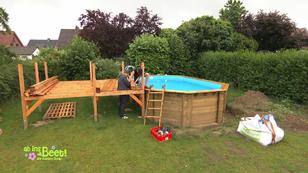Unterkonstruktion fürs Sonnendeck ist fertig Unterkonstruktion fürs Sonnendeck ist fertig