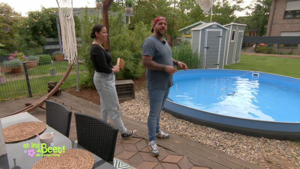 Großgarten-Sanierung bei Marcel und Sabrina Großgarten-Sanierung bei Marcel und Sabrina