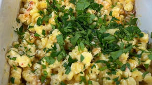 Knoblauch-Zitronen-Pasta aus dem Ofen Knoblauch-Zitronen-Pasta aus dem Ofen