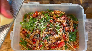 Italienischer Nudelsalat to go Italienischer Nudelsalat to go