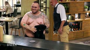 Pedro macht den „First Dates"-Striptease Pedro macht den „First Dates"-Striptease