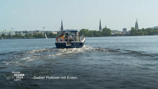 Eine Frau wird von der Wasserschutzpolizei gesucht Eine Frau wird von der Wasserschutzpolizei gesucht