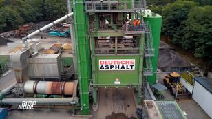 Asphalt-Herstellung mit Cashewkern-Schalen Asphalt-Herstellung mit Cashewkern-Schalen