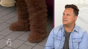 "Wer ist das denn? Ein Yeti?" "Wer ist das denn? Ein Yeti?"