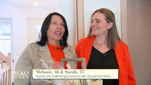 Melanie steht Sarah heute mit Rat und Tat zur Seite Melanie steht Sarah heute mit Rat und Tat zur Seite