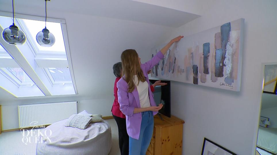 Ein abstraktes Gemälde als Inspiration Ein abstraktes Gemälde als Inspiration