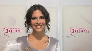 Jasmin und ihr Metallic-Outfit Jasmin und ihr Metallic-Outfit