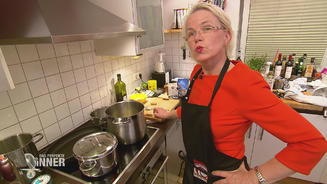 Das Dinner in der Villa "Kunterbunt"