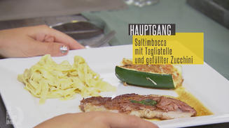 Saltimbocca mit Tagliatelle