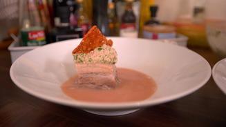 knuspriger Schweinebauch