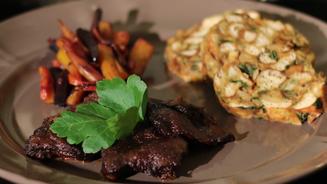 Kalbsbäckchen in Madeira-Soße