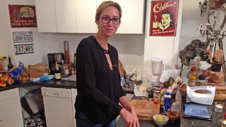 Hier zieht Katharina ihr Dinner