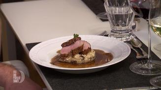  Schweinefilet auf Steinpilzrisotto 