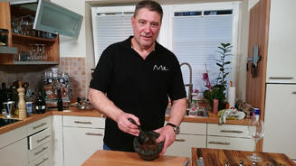 Beim Grillen ist er der Meister