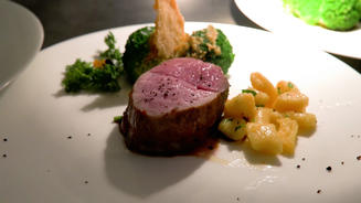 Rinder- und Kalbsfilet, Gnocchi