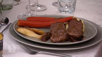 Whiskybraten mit Kartoffel-Stampf