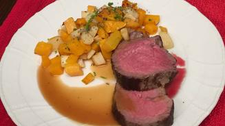 Geräuchertes Rinderfilet