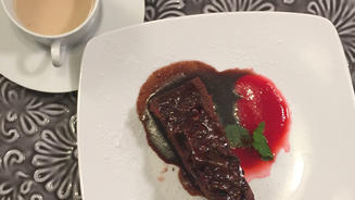 Schoko-Cranberry-Küchlein