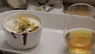 Lauwarmer Valrhona-Chocolate Soft-Cake