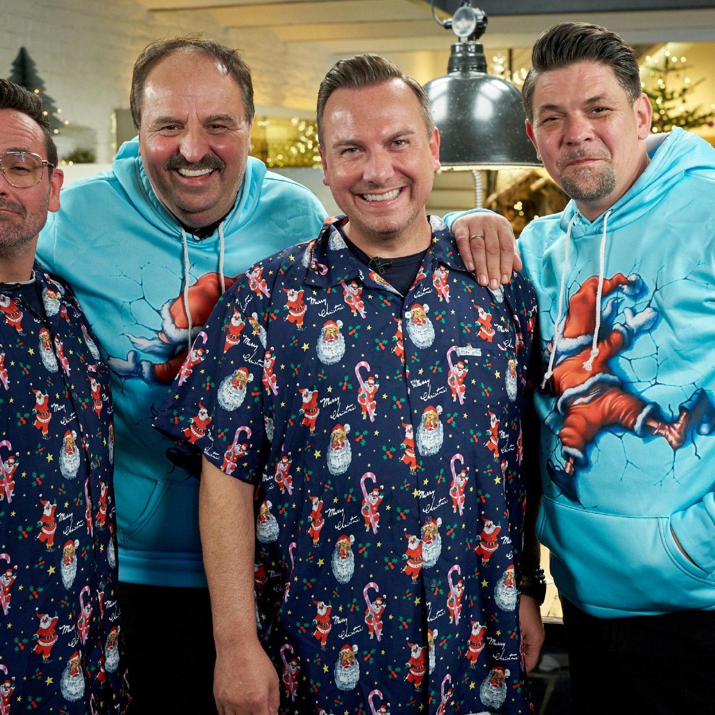 V.l.: Hans Neuner, Johann Lafer, Tim Raue, Tim Mälzer V.l.: Hans Neuner, Johann Lafer, Tim Raue, Tim Mälzer