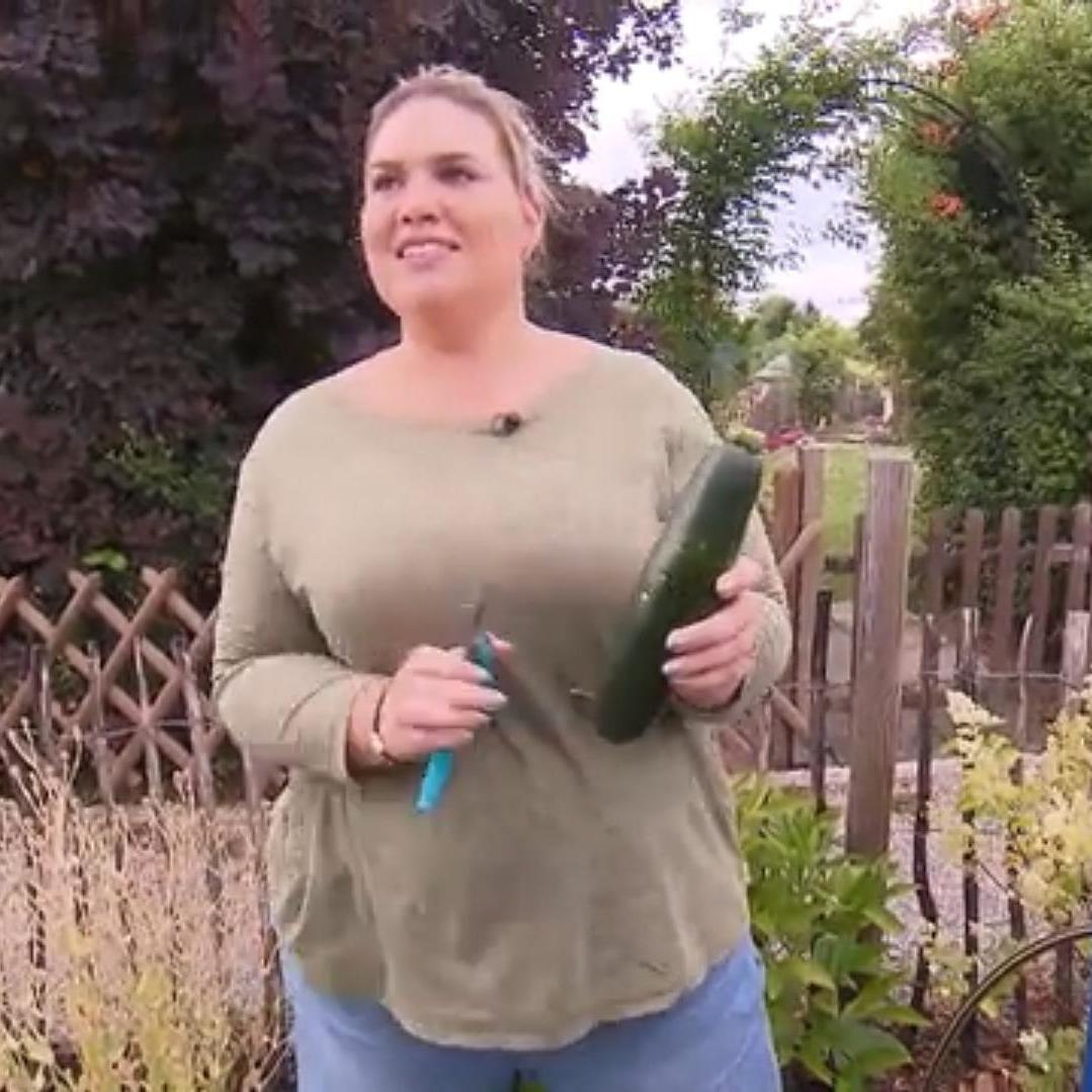 Sabrinas Ernte: Auch grünes Grillgut kann sich sehen lassen! Sabrinas Ernte: Auch grünes Grillgut kann sich sehen lassen!