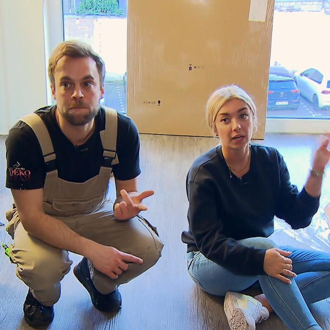 Deko-Boy Joscha und Deko-Queen Lisa bei der Zwischen-Inventur Deko-Boy Joscha und Deko-Queen Lisa bei der Zwischen-Inventur