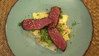 Kohlrabi-Apfelsalat 