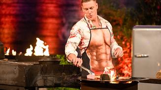 Laura Wontorra lockte Calvin Kleinen zu "Grill den Henssler"