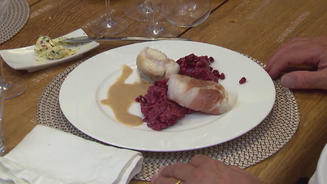 Skrei und Seeteufel an Risotto