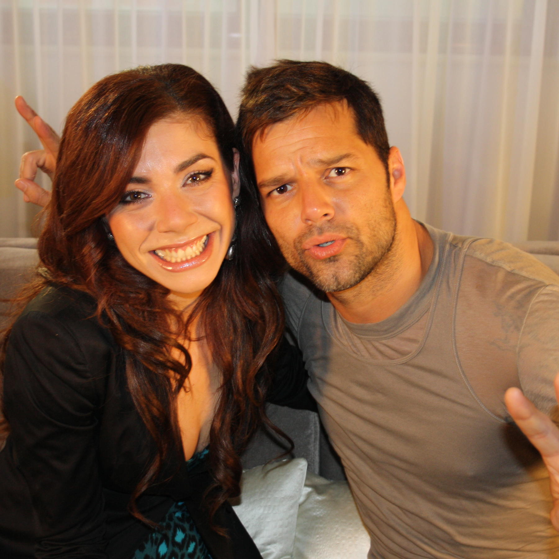 Edita Abdieski Ricky Martin XFactor