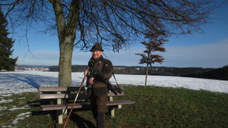 Andreas lehrt die Gäste das Fürchten