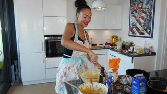 Gwen mag es stets sportlich