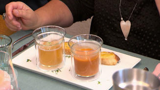  Tomatenessenz und Tourain 