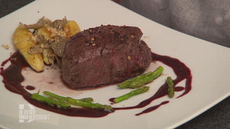 Wagyu Filet mit Schupfnudeln