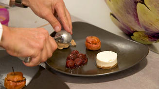 Kuss von der Nuss mit Cheesecake