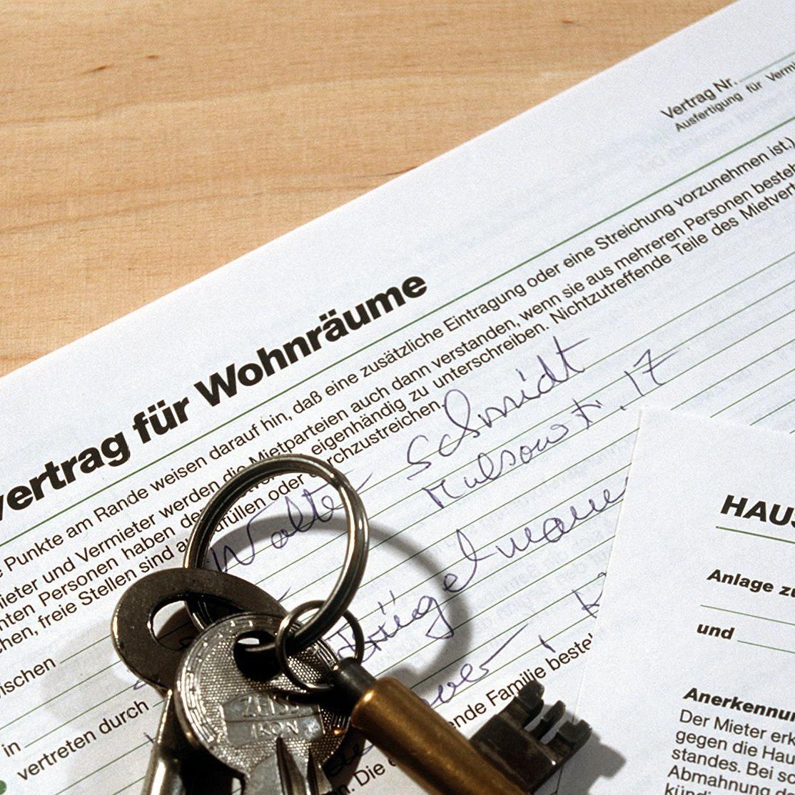 Mietvertrag für Wohnräume Mietvertrag für Wohnräume