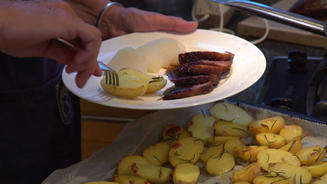 Entenbrust an süsser Balsamicosauce