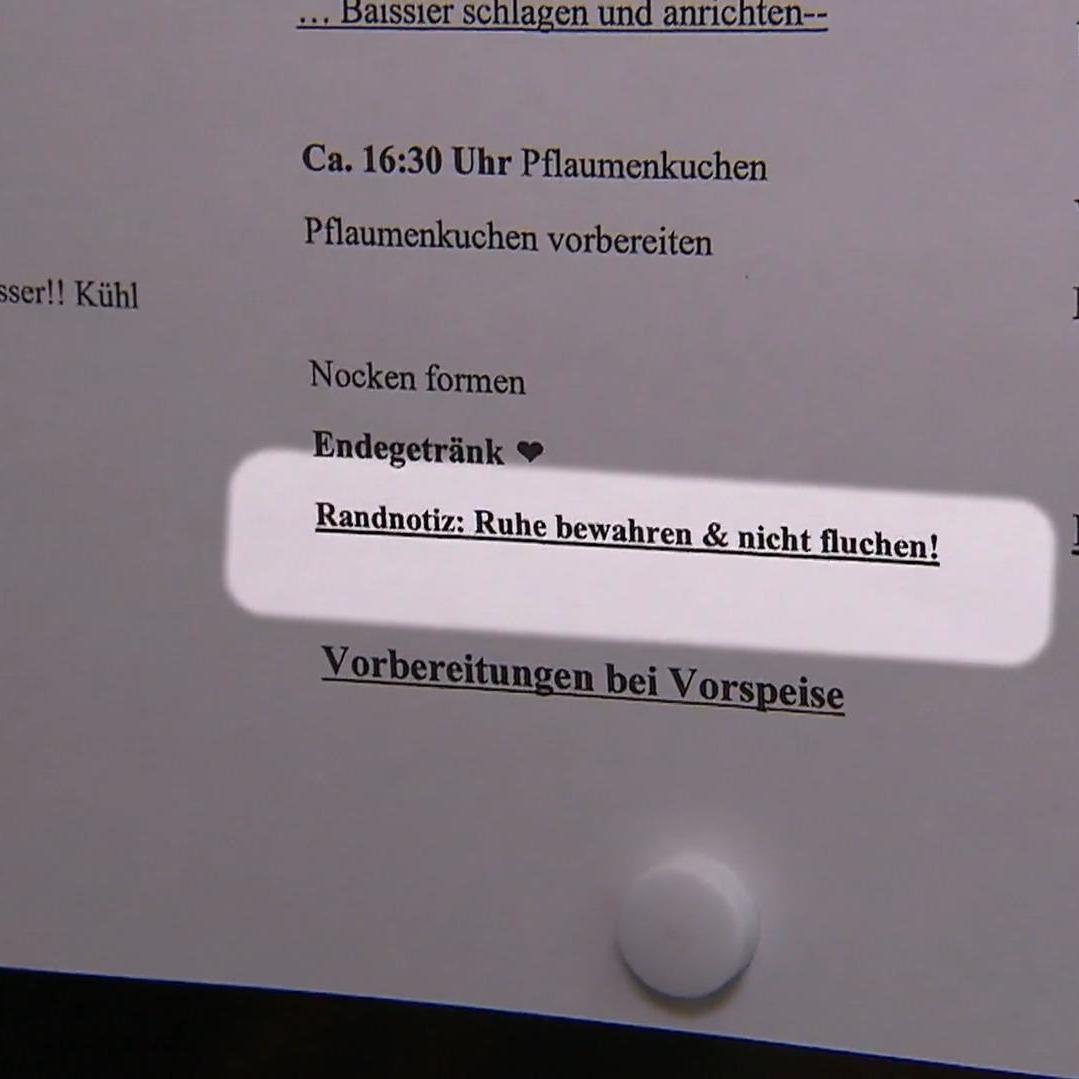An diesen Wahlspruch wollte sich Linda eigentlich halten. An diesen Wahlspruch wollte sich Linda eigentlich halten.