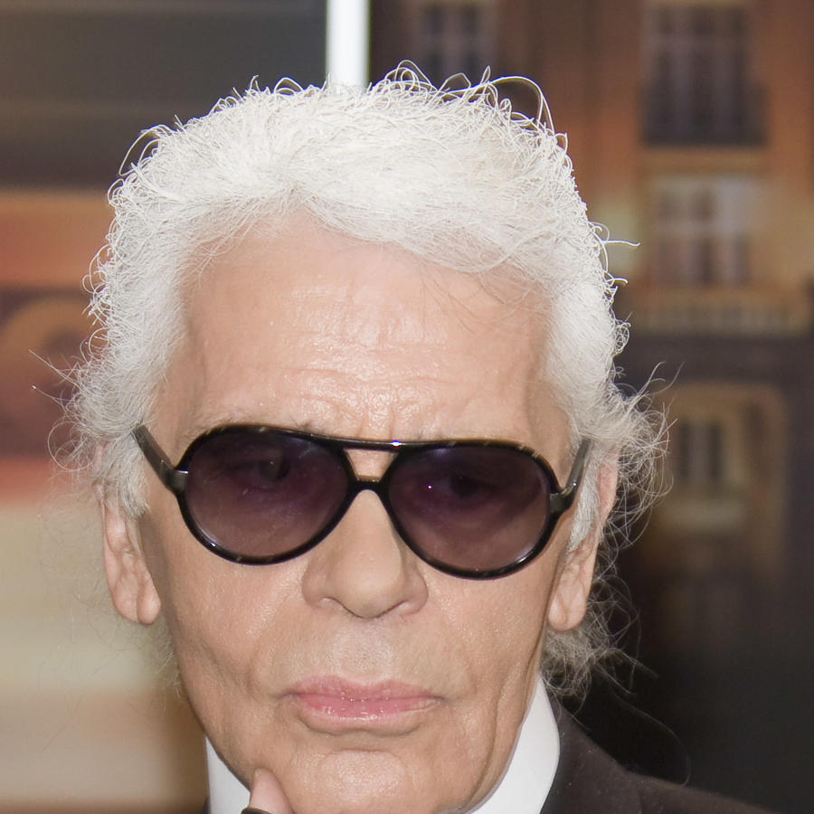 Karl Lagerfeld in Hamburg, Germany