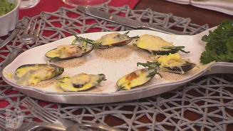 Miesmuscheln auf Queller