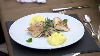 Loins vom Kabeljau mit Fenchel
