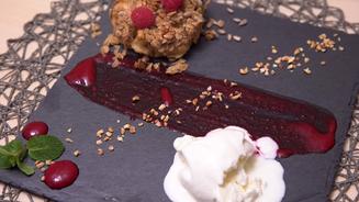 Duett von Apfel Crumble