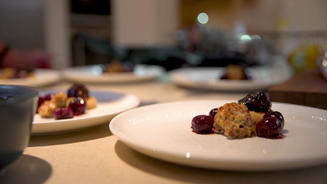 Gewürzter Rehrücken und Schulter