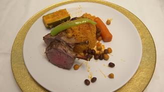 Couscous mit Lamm