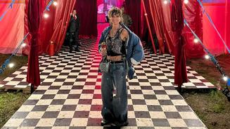 Michi auf der Berliner Fashion Week