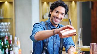 Unser Barkeeper Nic