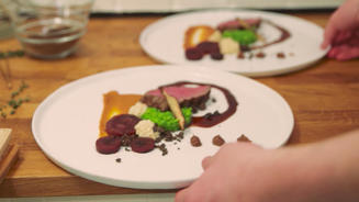 Rinderfilet mit Karottencreme