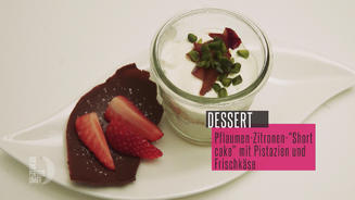 Pflaumen-Zitronen-Shortcake